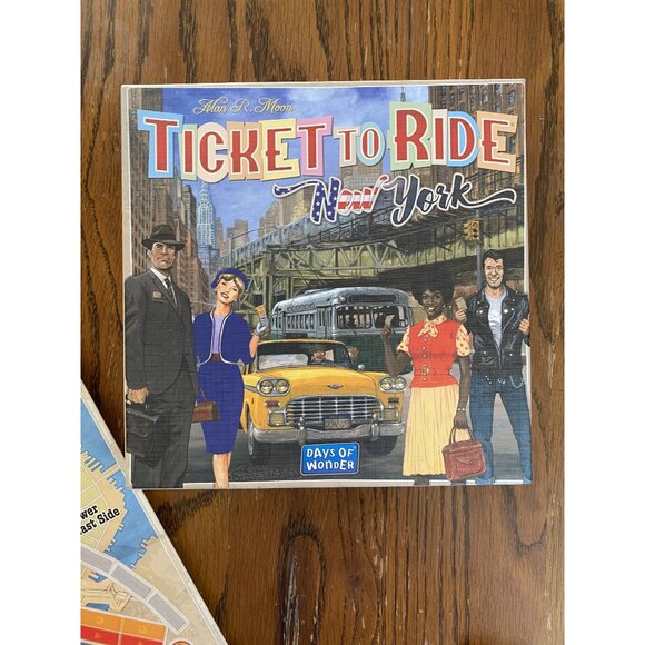 Ticket To Ride New York Board Game By Days Of Wonder - Picture 1 of 8